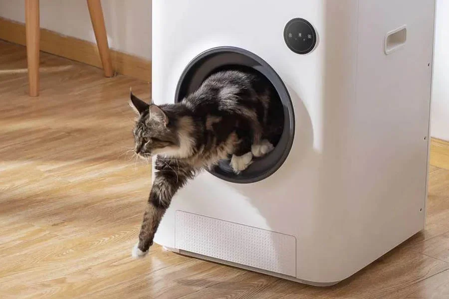 kitty litter machine