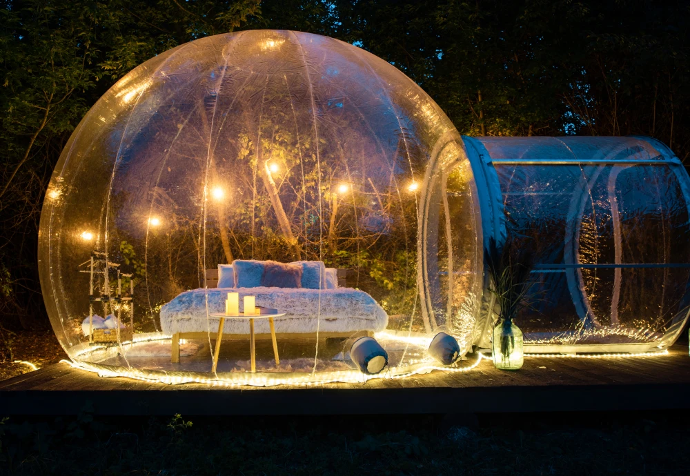 bubble tent picnic